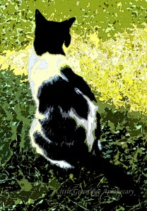 MINNIE W ABSTRACT GREEN GARDEN